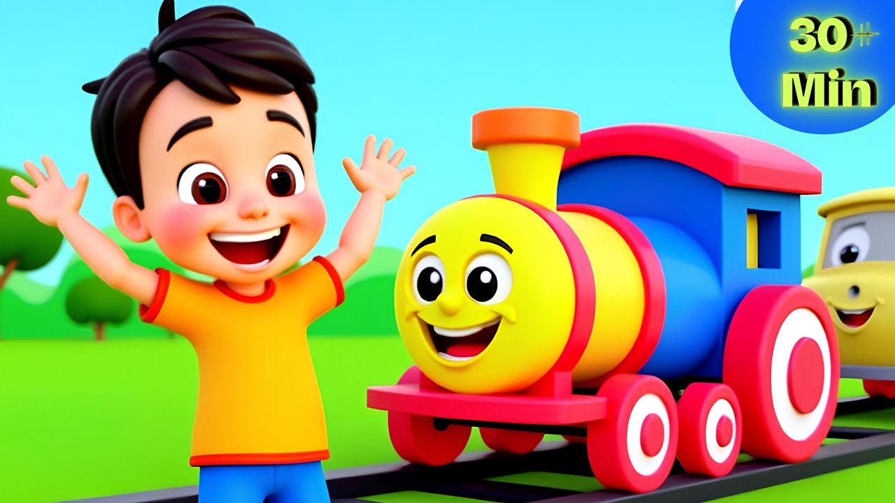 गाड़ी आयी छुक छुक + More  Hindi  Rhyme |  Gadi Aayi Gadi Aayi Chuk Chuk Rhyme | Kids rhyme in hindi