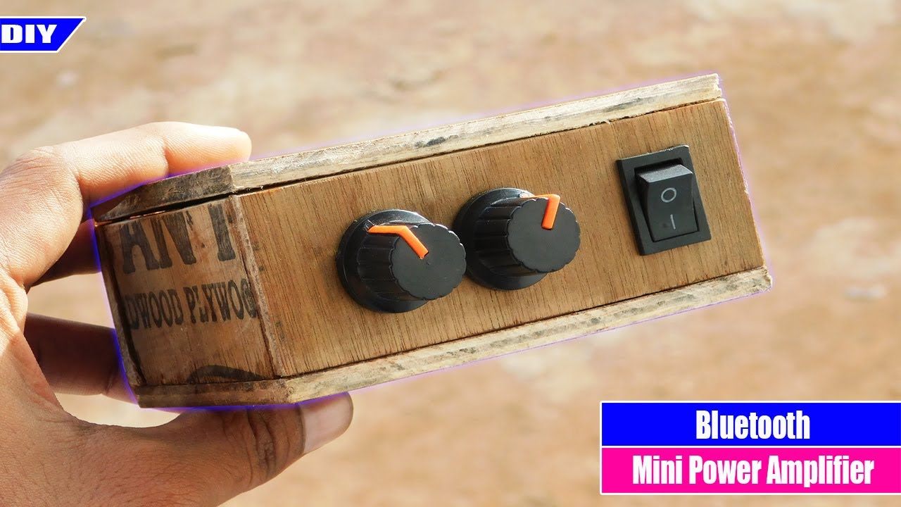 DIY Mini Powerful Bluetooth Amplifier | Very Loud