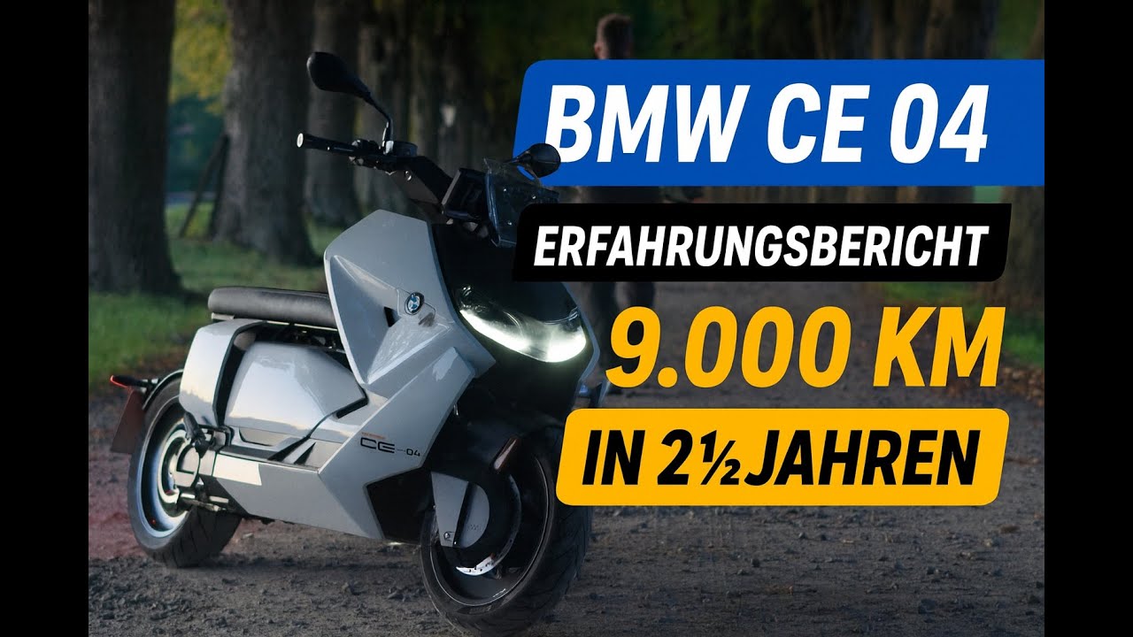 BMW CE 04 Langzeit-Review: 9000 KM & 2 1/2 Jahre später - Lohnt er sich wirklich?