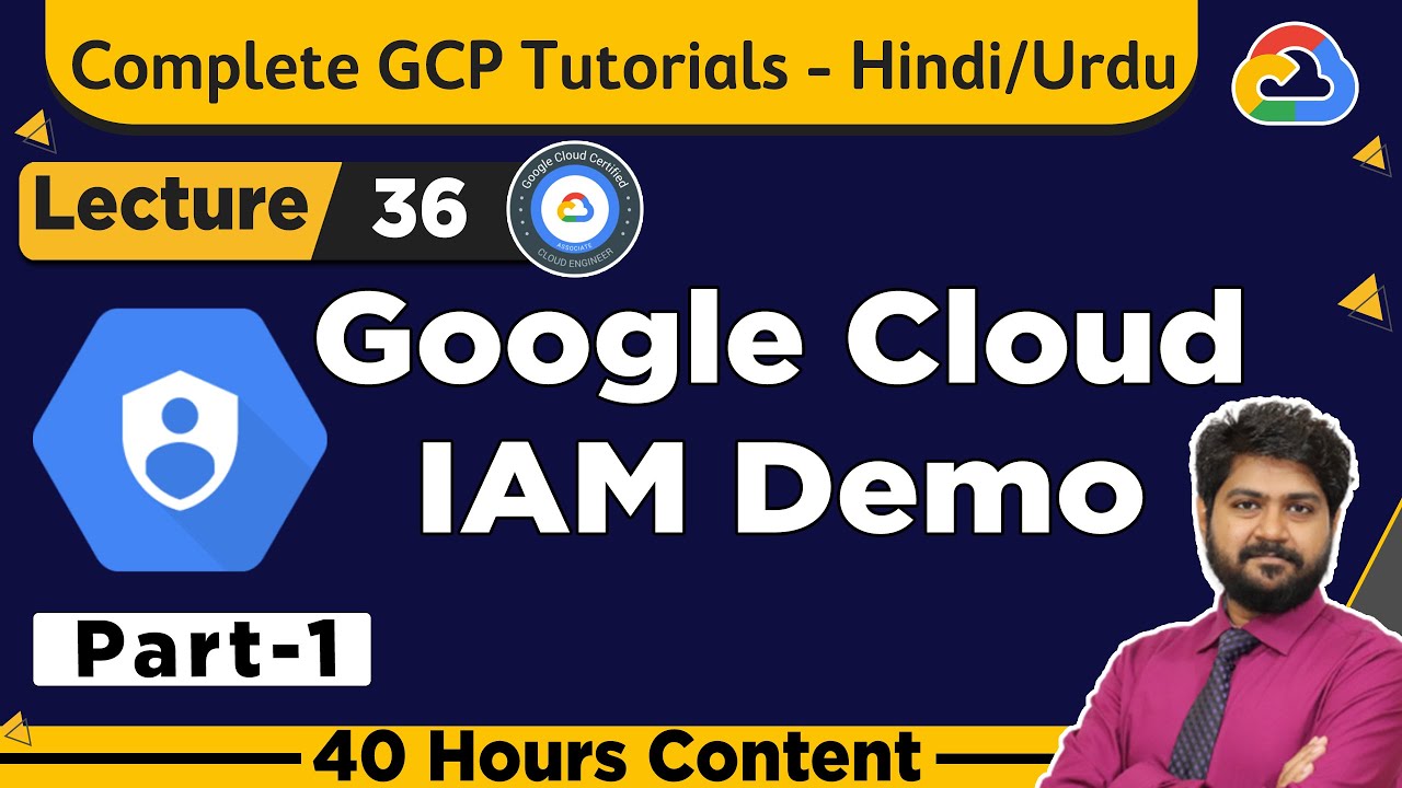 Google Cloud IAM Demo Part-1 | Lec-36 | Identity and access Management on GCP | GCP Training