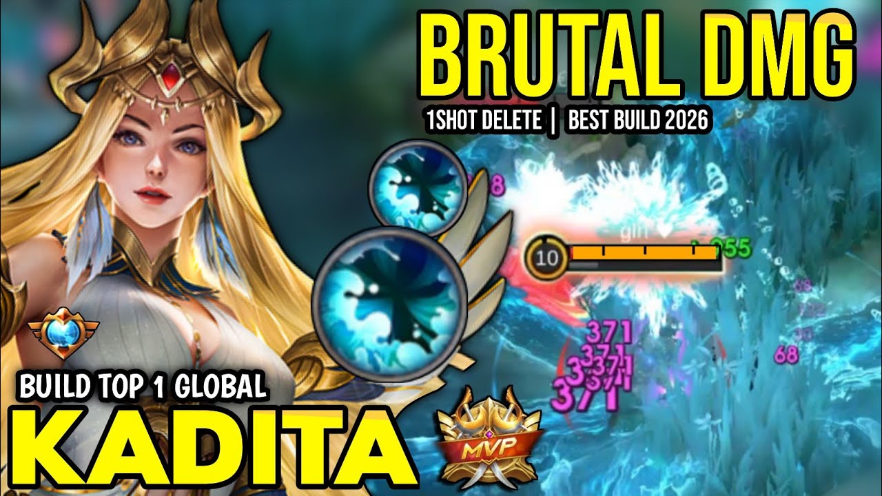 KADITA BEST BUILD 2026 | BUILD TOP 1 GLOBAL KADITA GAMEPLAY | MOBILE LEGENDS✓