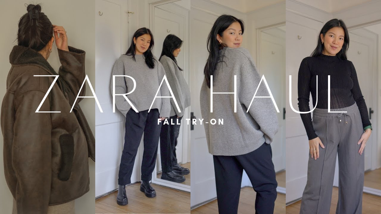 NEW ZARA HAUL | Try-On | Fall 2022