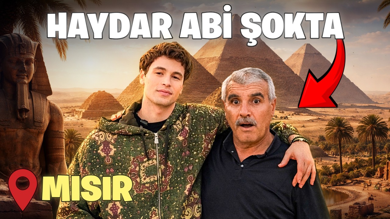 MUHTEŞEM İKİLİ MISIR'DA ! (Haydar abinin hayali ger&ccedil;ek oldu...)