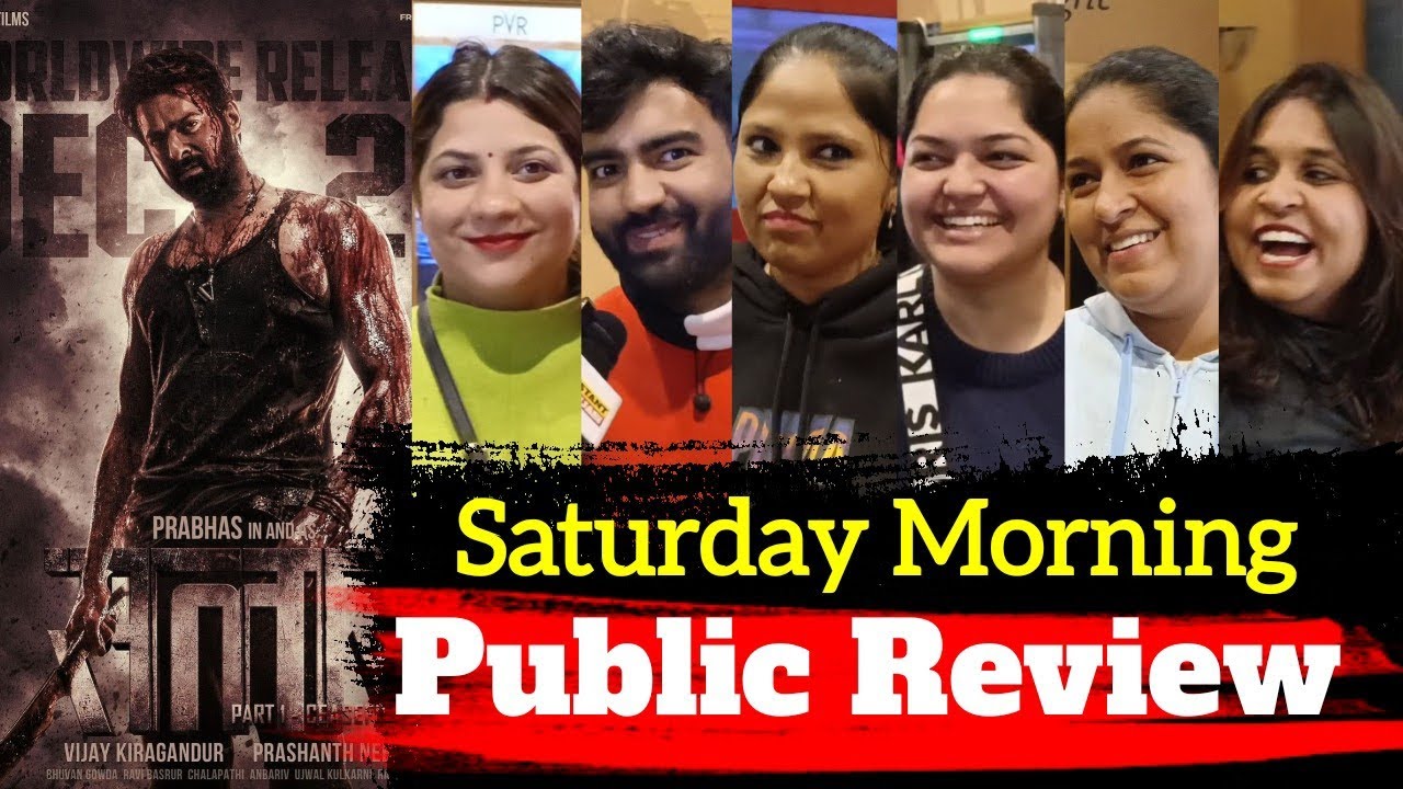 Salaar Public Review | Salaar Movie Review | Salaar Public Talk, Salaar Movie Public Review #salaar