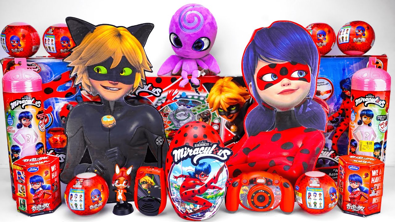 Miraculous Ladybug Toys Collection ASMR Unboxing Review | 103 Minutes Satisfying with Unboxing