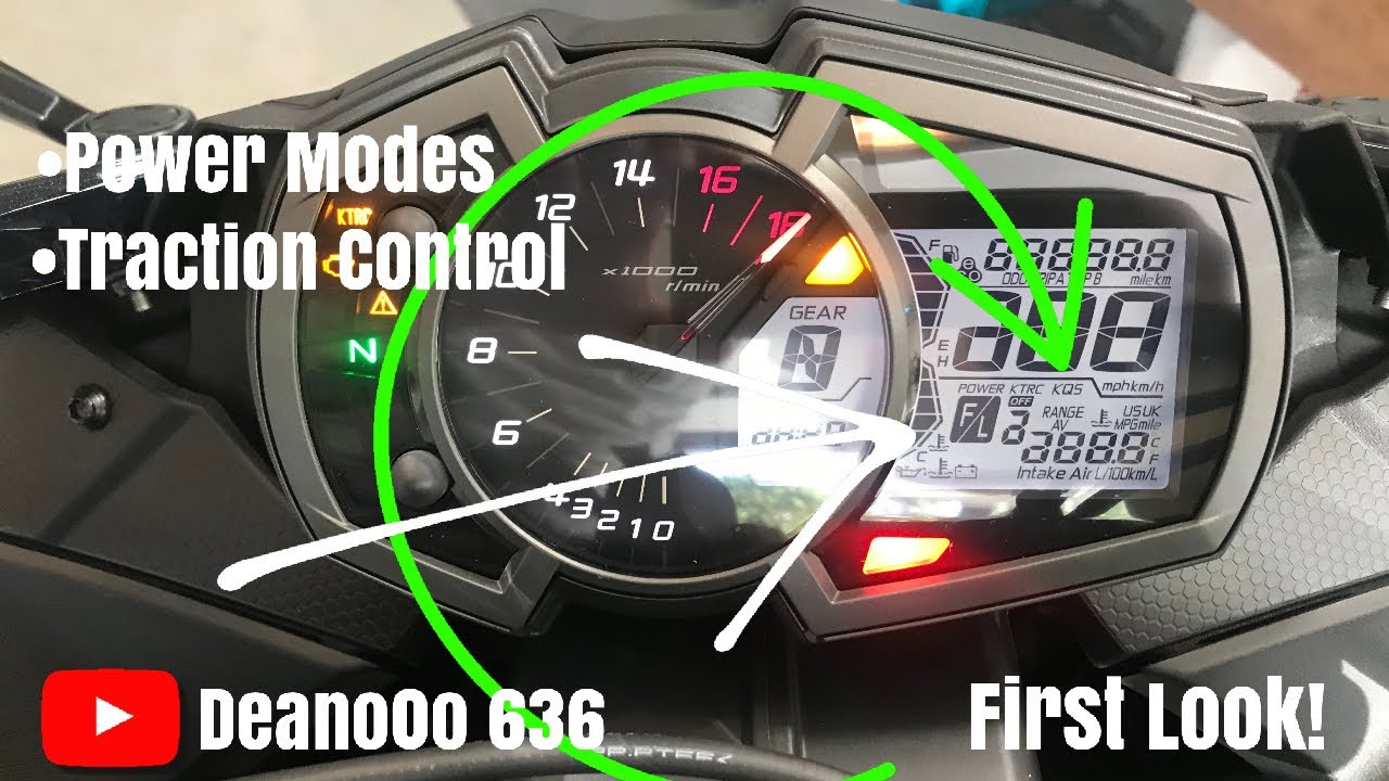 *REVIEW*| 2019 ZX6R CLUSTER - 1st REACTION! | Traction Control + Speed Modes|