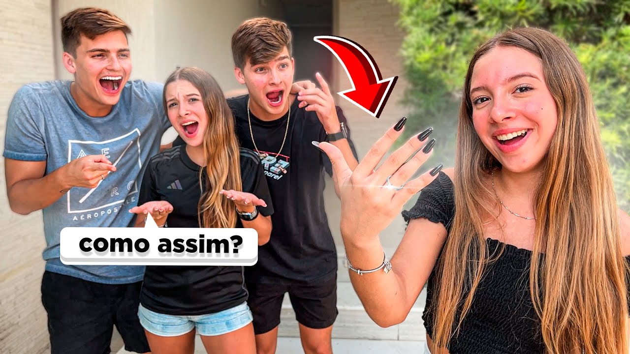 MINHA IRMÃ ESTÁ NAMORANDO? Verdade ou desafio! •Irmãos Scribel•