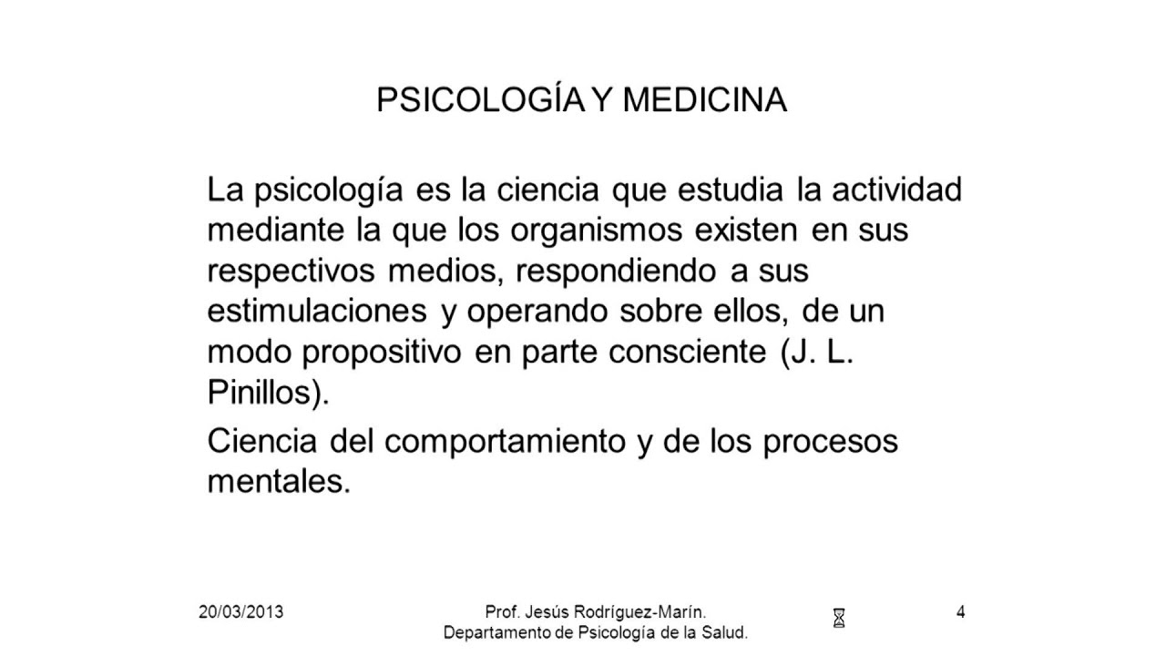 umh4313 2012-13 Lección 001. Introducción a la Psicología de la Salud
