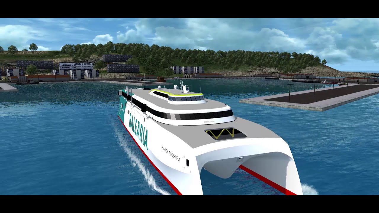 ELEANOR ROOSEVELT SEA TRIALS/ CanaryShipyard