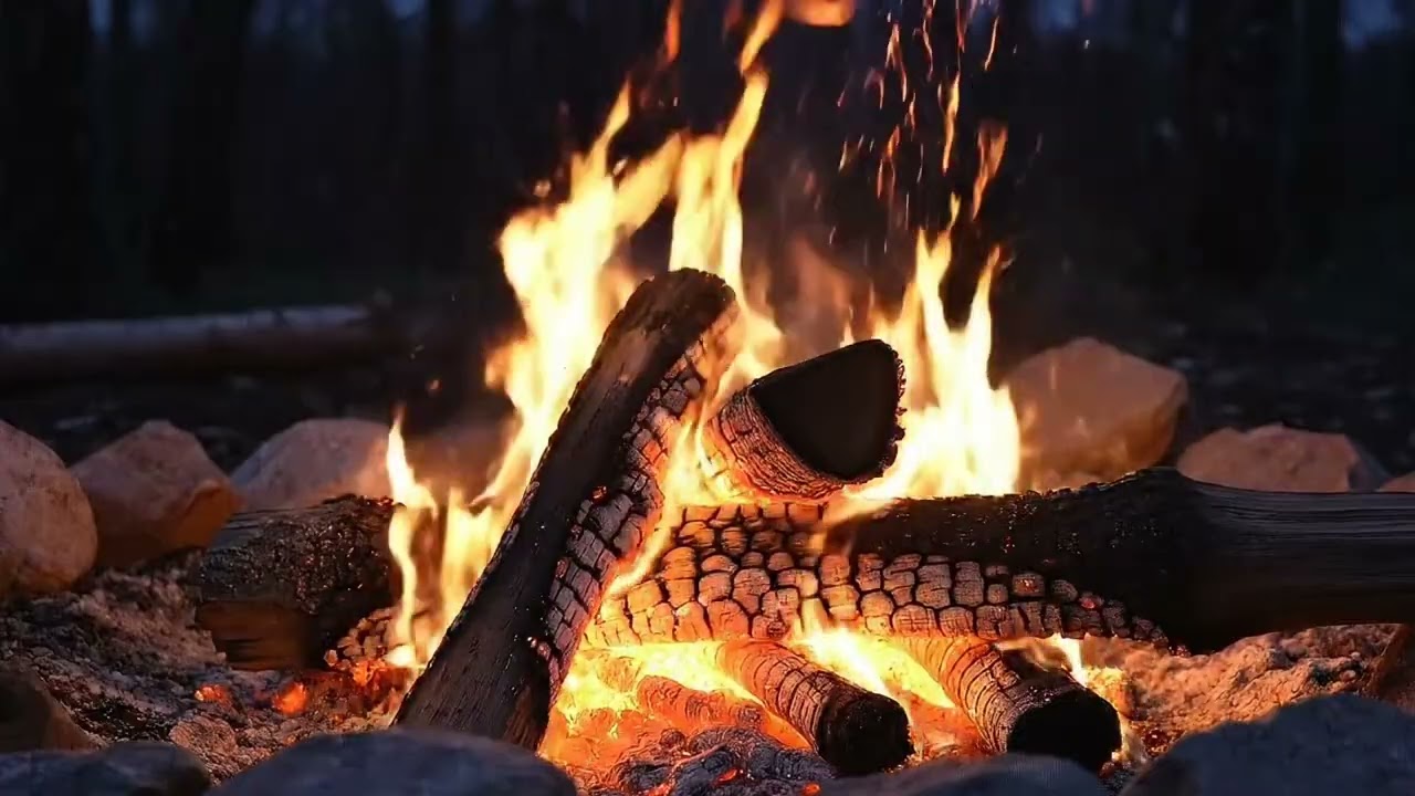 Fireplace and Campfire Fusion for Deep Sleep