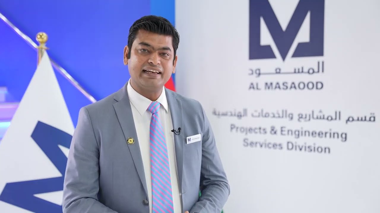 Dr. Khursheed Alam, Senior Manager of Al Masaood PESD, at ADIPEC 2022