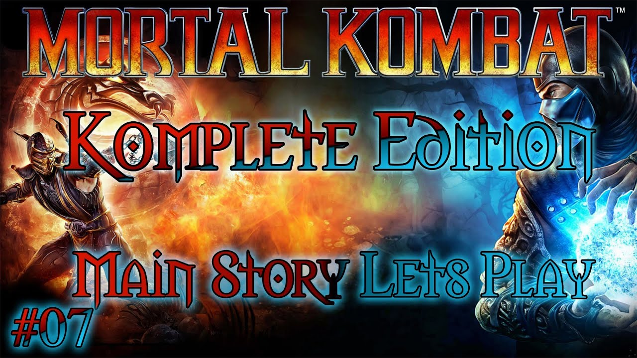 Mortal Kombat Komplete Edition #7 Cyrax VS Sheeva/Baraka/Johnny Cage (Lets Play / 1080p / PC)