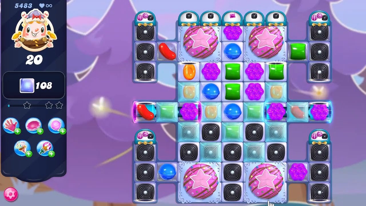 Candy Crush Saga LEVEL 5483 NO BOOSTERS (new version)🔄✅
