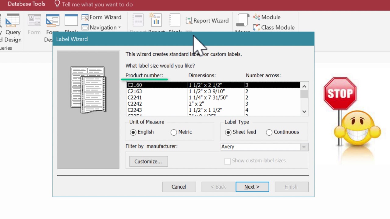How to Create Mailing Labels in Access (11)
