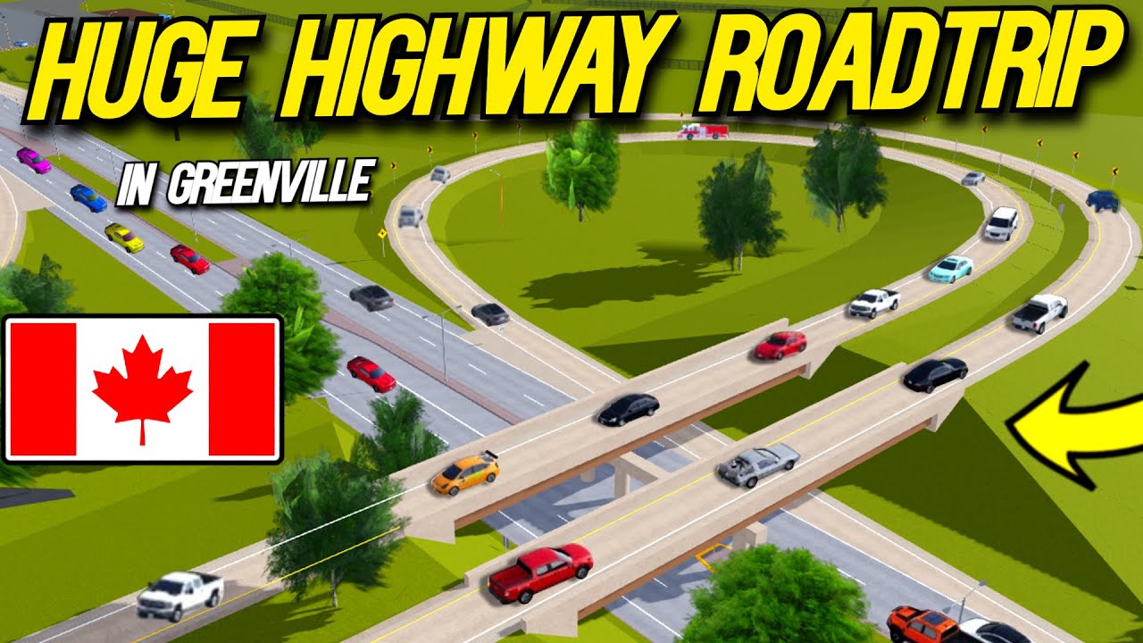 HUGE LONG HIGHWAY ROADTRIP TO CANADA IN GREENVILLE!
