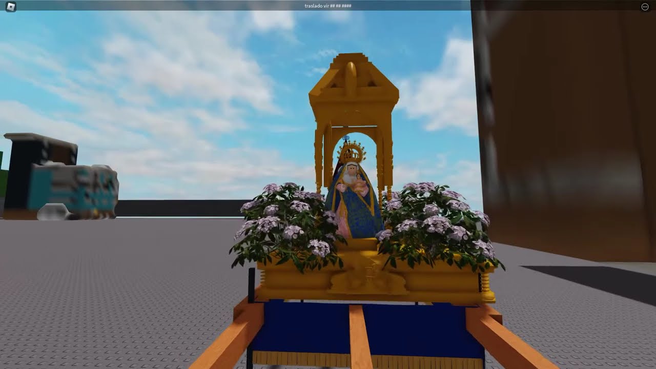 Bajada Virgen de la Cruz 2023 Mijas (ROBLOX)