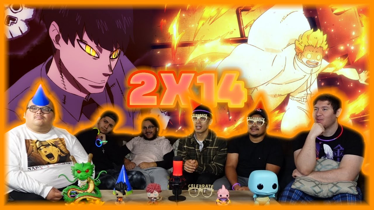 FIRE FORCE 2X14 REACTION!!!! "THE ASHEN REAPER"