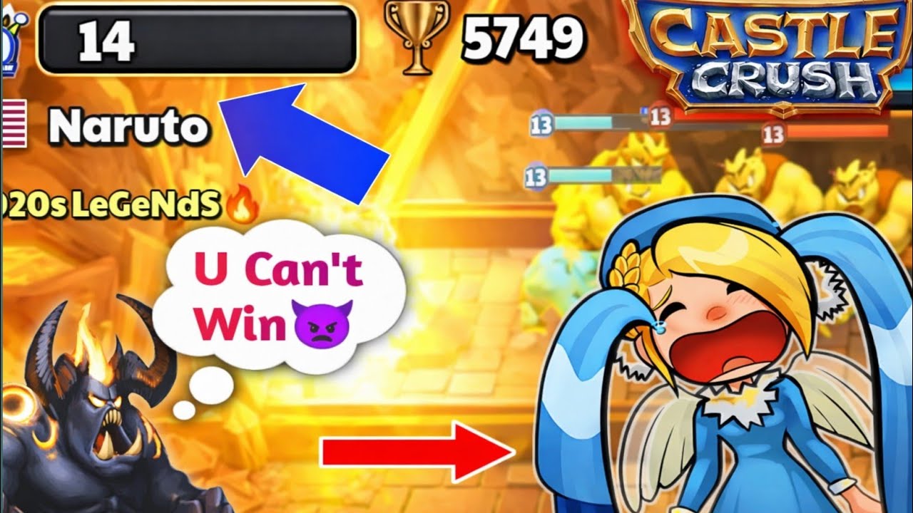 Low Hp Survive! | Castle Crush 