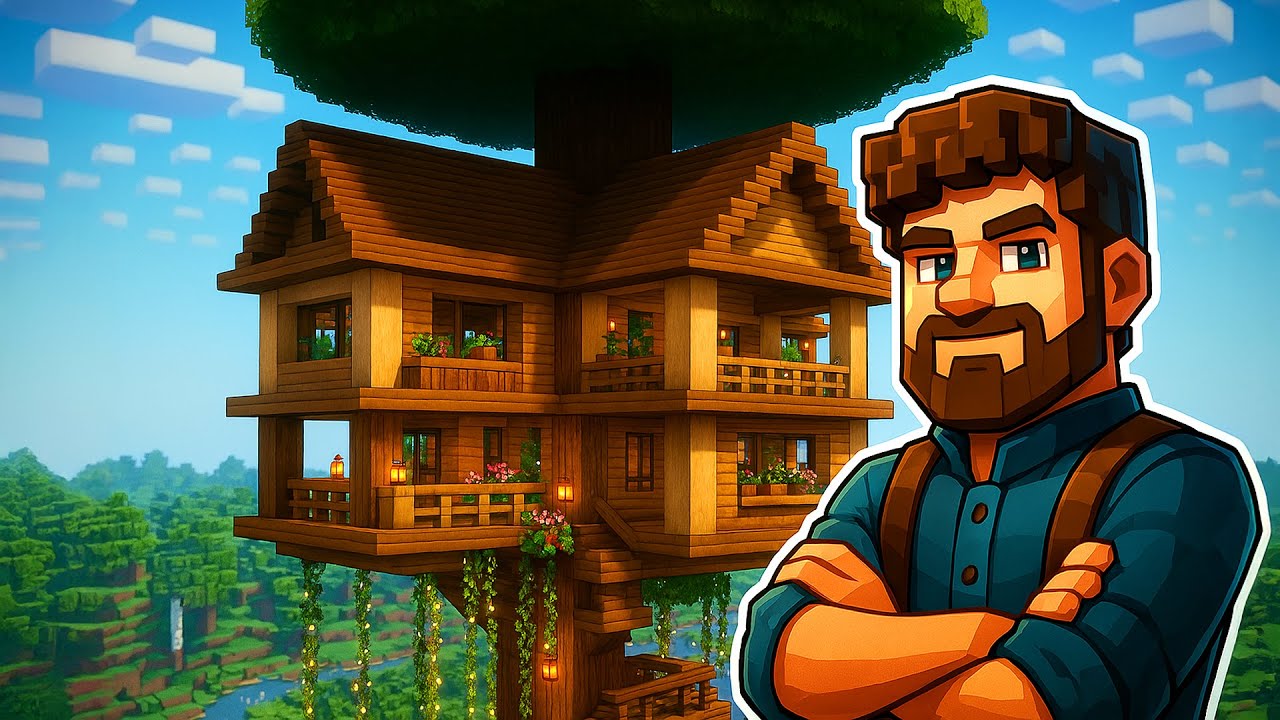 Minecraft: How To Build A Tree House