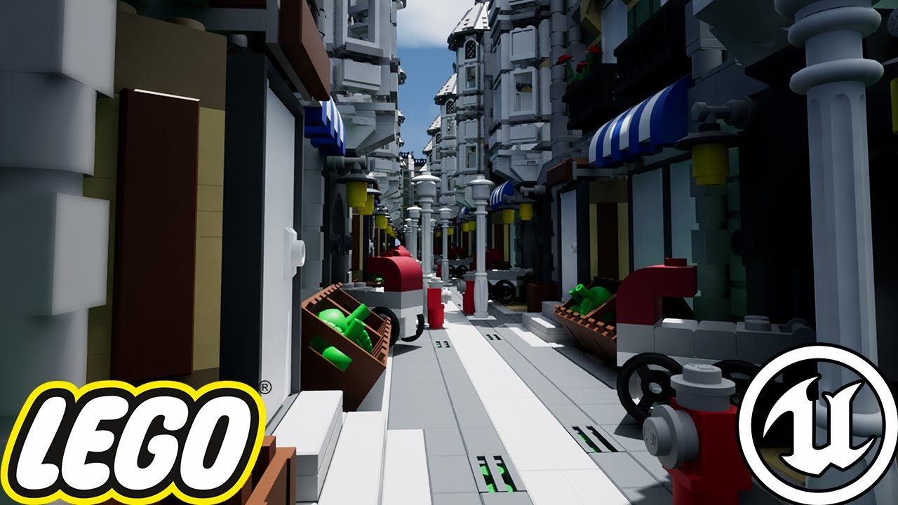 Using Nanite for Lego in Unreal 5