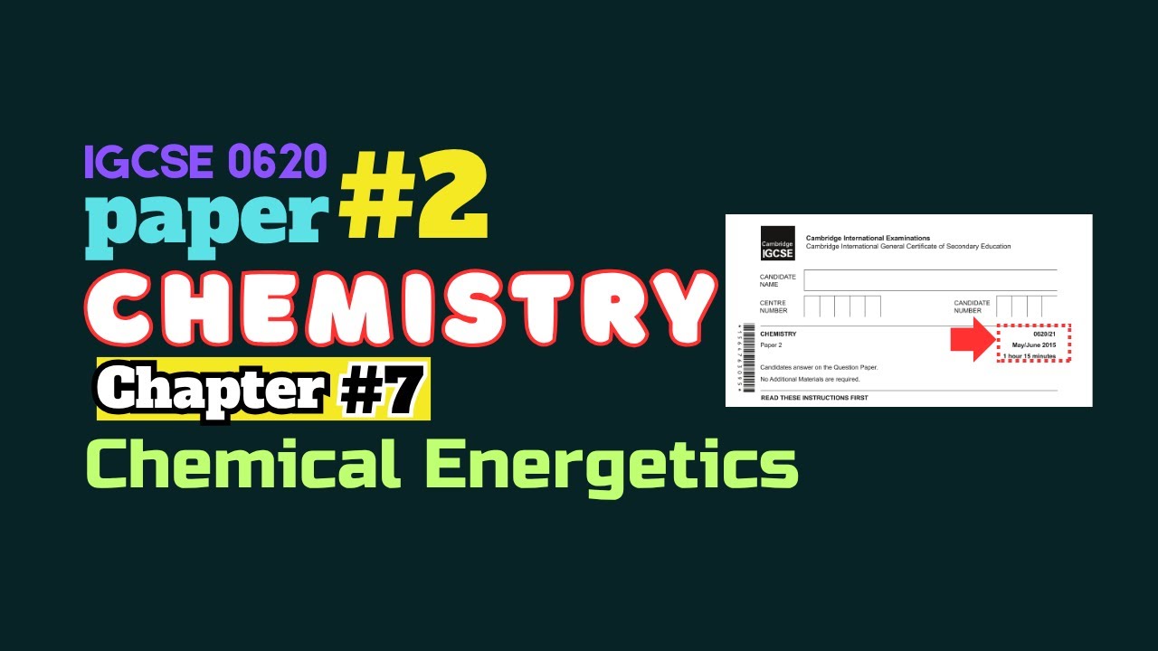 IGCSE Chemistry 0620 | Common Chapter 7 Chemical energetics Mistakes