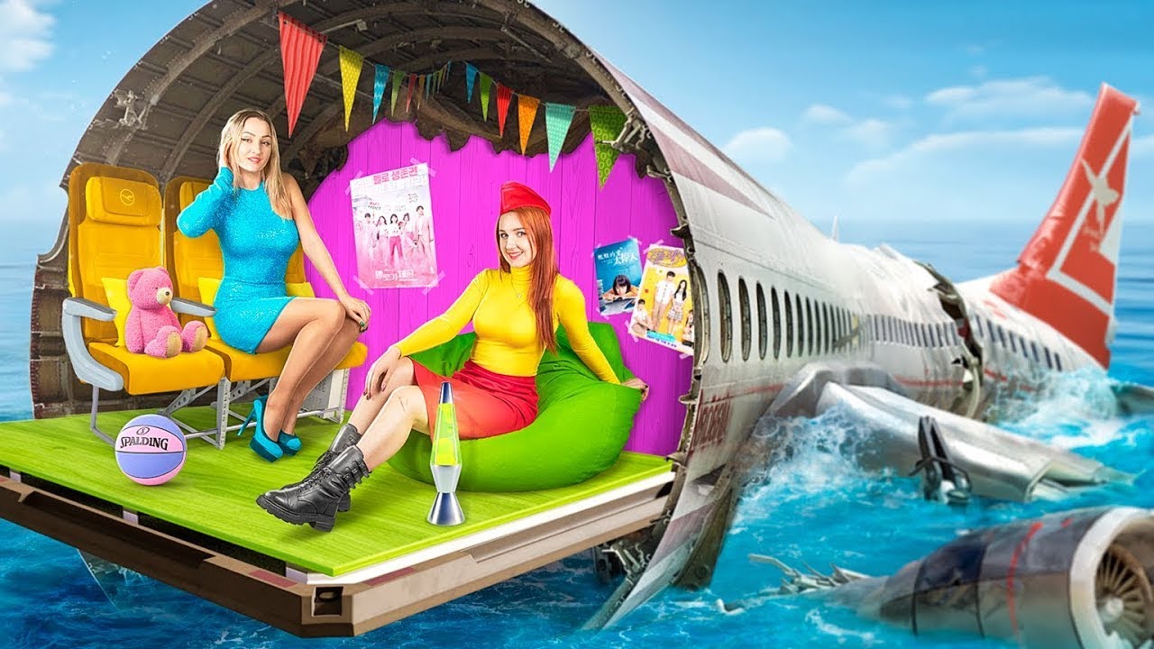 Quarto Secreto em um Avião Após Acidente