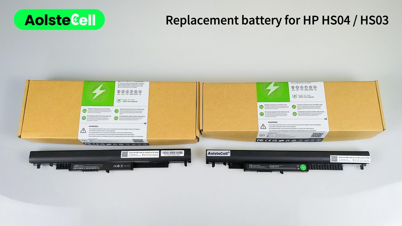 Replacement battery for HP HS04, HS03 ( 2200mAh 4 cells & 31Wh 3 cells )