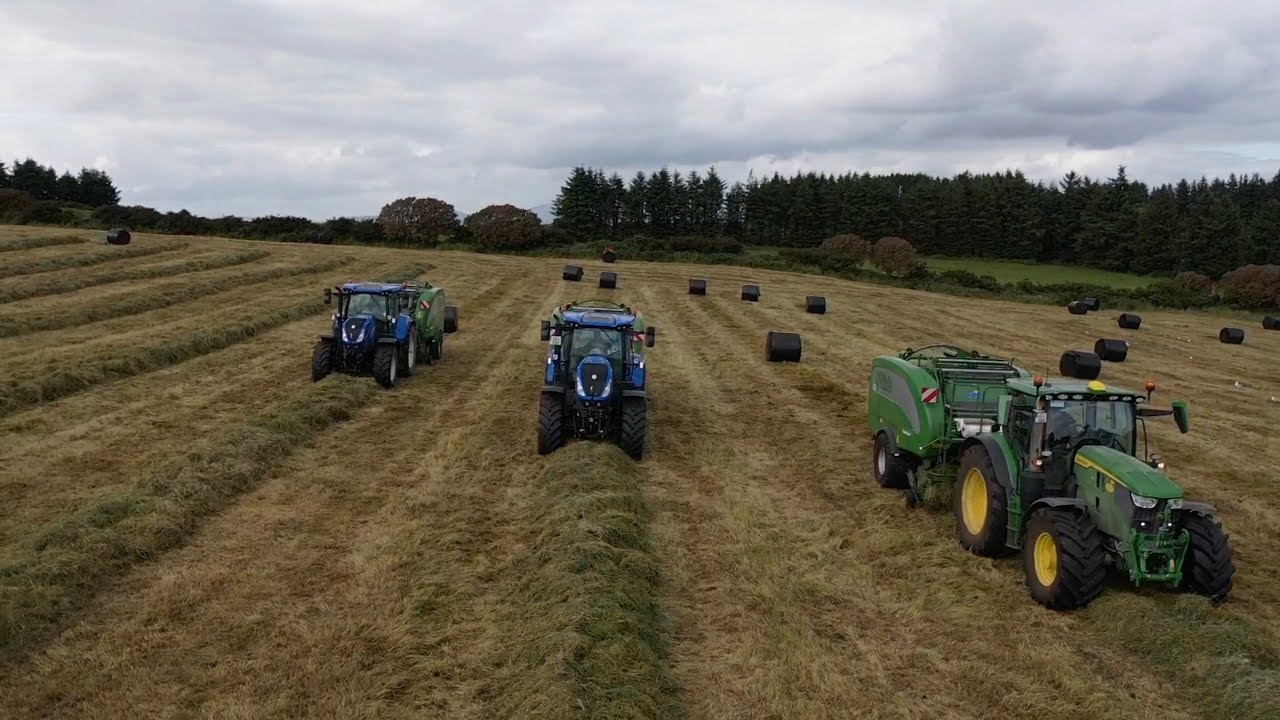 Silage 2023. 3 fusions take on MONSTER swarts . Donal Murphy Agri contractor
