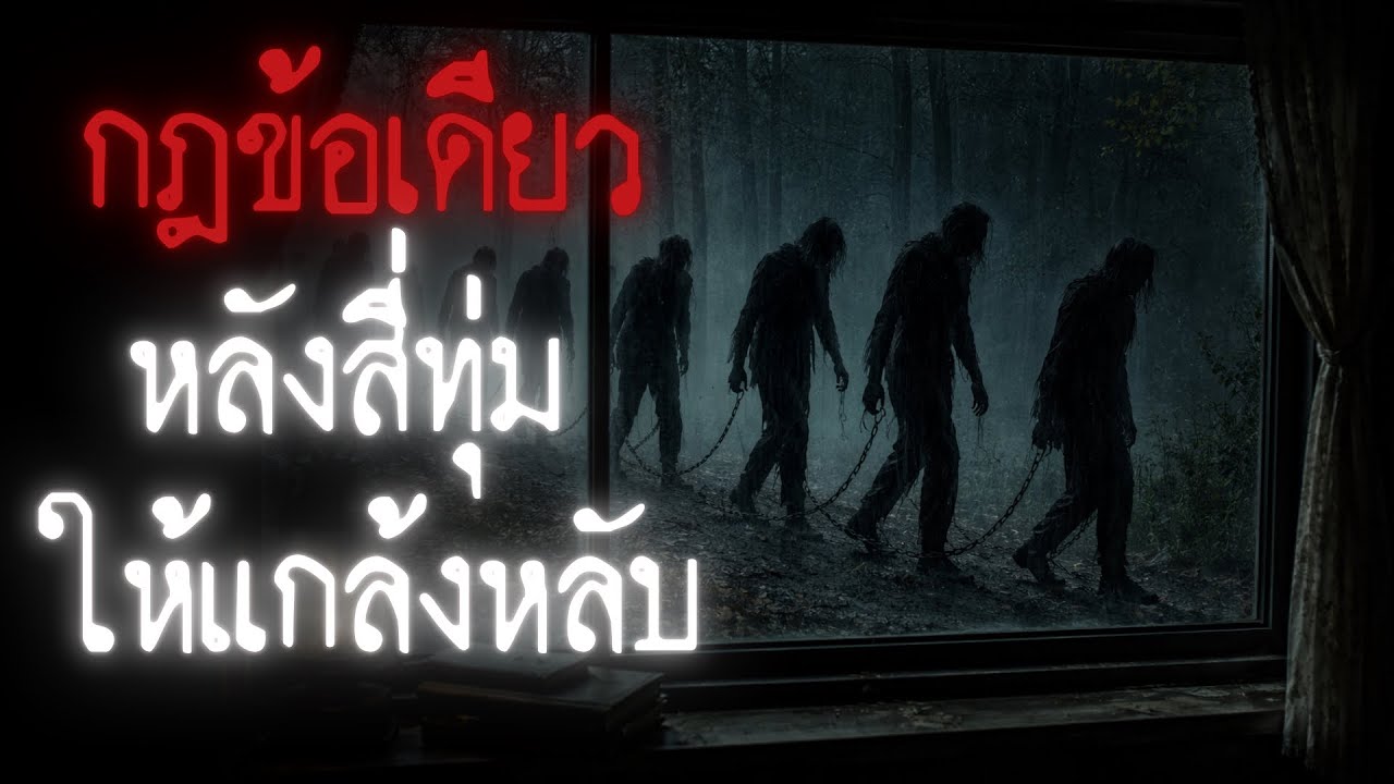 กฎข้อเดียว..หลังสี่ทุ่มให้แกล้งหลับ - Rules of horror