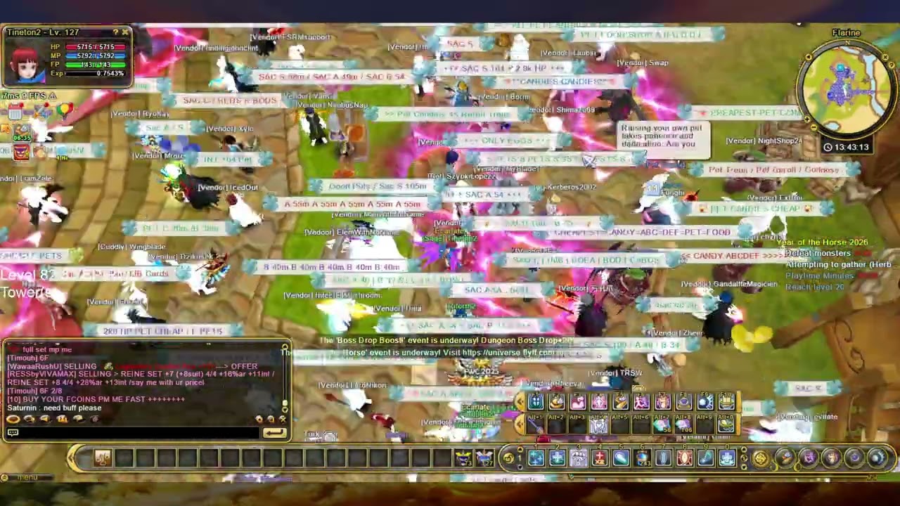 [#41] Ranger Level 81 -  Flyff Universe Totemia