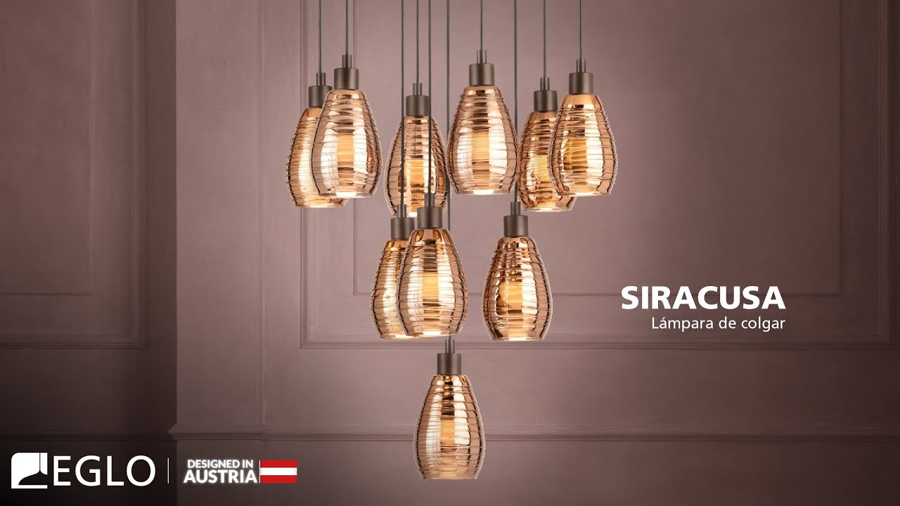 Estilo moderno con SIRACUSA - Eglo Colombia