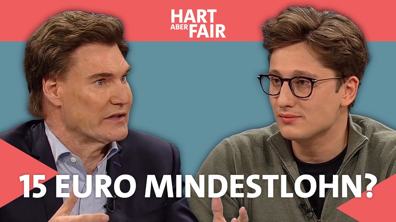 Mindestlohn hoch, Lieferkettengesetz weg: Was hilft der deutschen Wirtschaft? | hart aber fair
