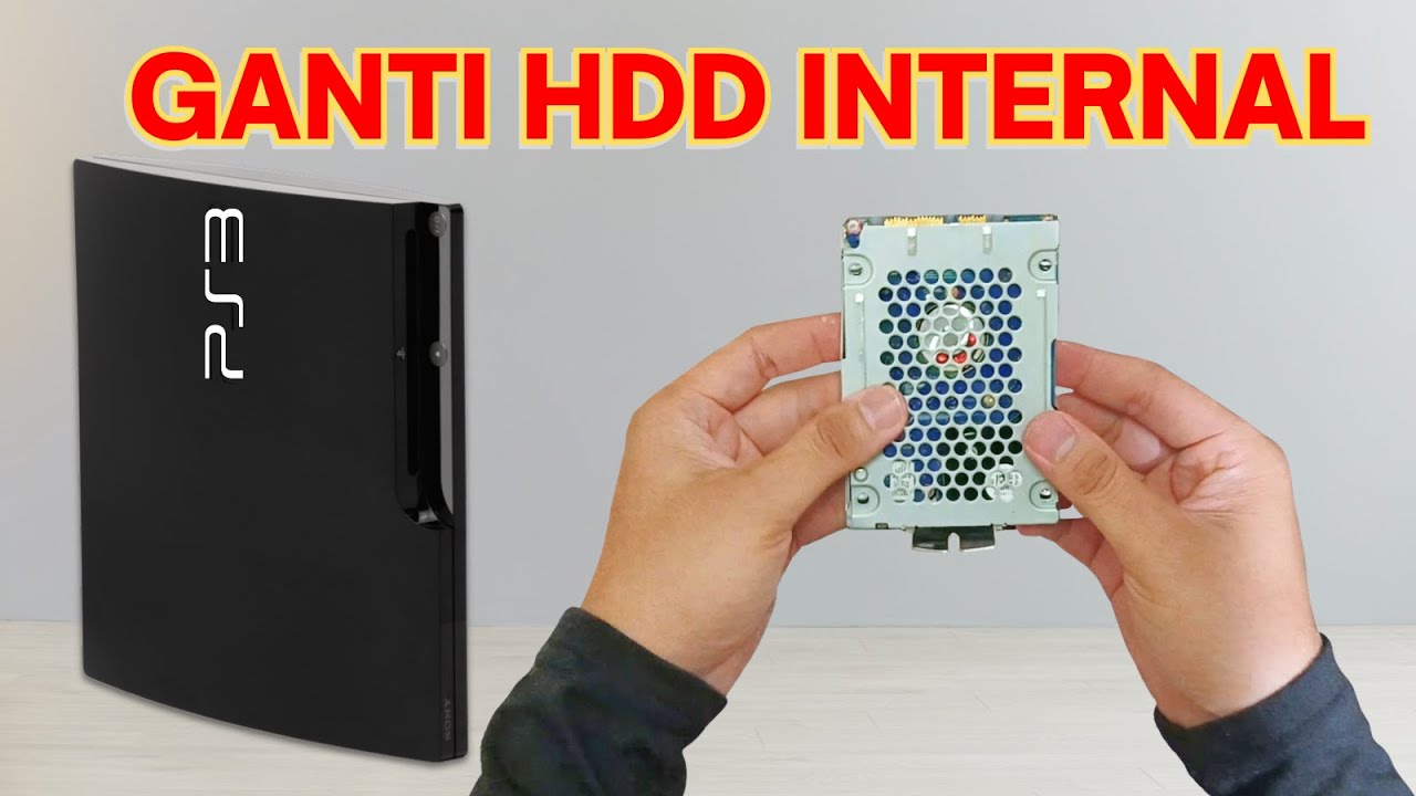 CARA Mengganti HDD Internal PS3 & CARA Menginstal SOFTWARENYA‼️