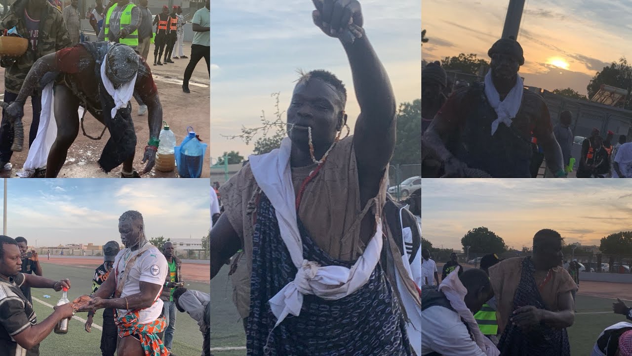 Entrée de Babou Sarr Diofior et Djidiack Djilasse à Mbour LAPB 10 millions 