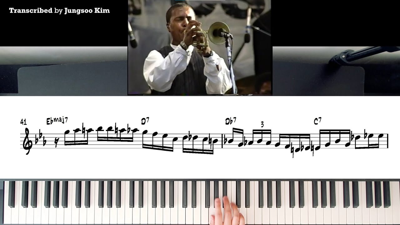 Roy Hargrove - September in the Rain (1995) C Transcription (Bb PDF in description)