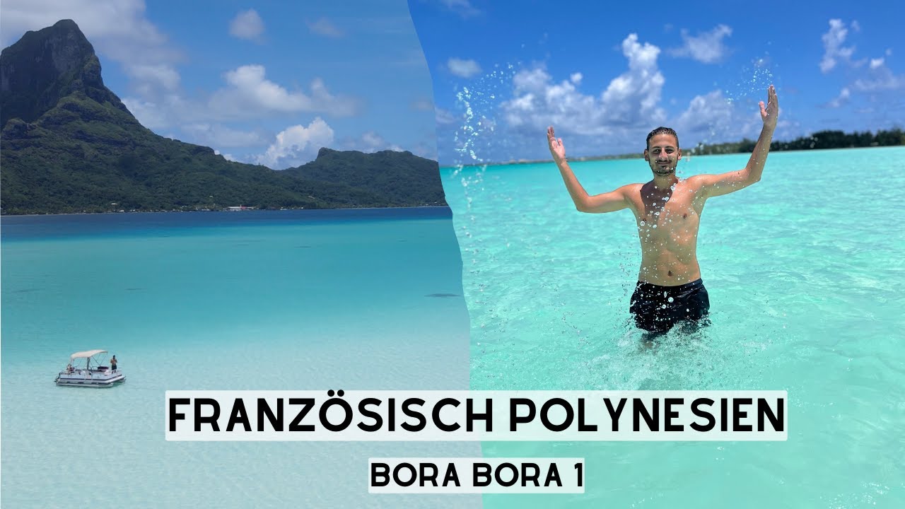 Weltreise VLOG 68: Franz. Polynesien: Mit dem Boot durch paradiesische Lagunen von BORA BORA! 4/5