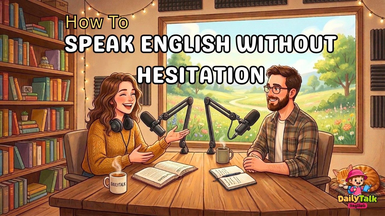 How To Speak English Without Hesitation | Daily Talk English — Real Life Conversations