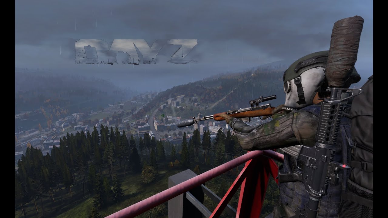 Играем в DayZ на Зимней черноруси.