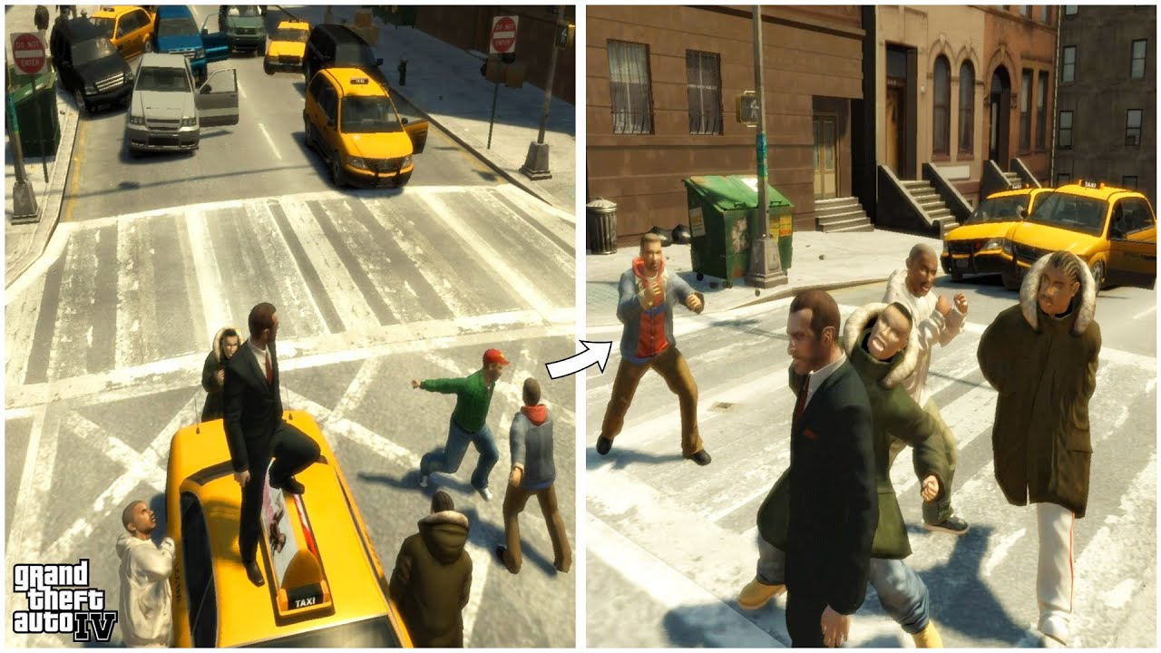 Making NPCs Fight in GTA IV