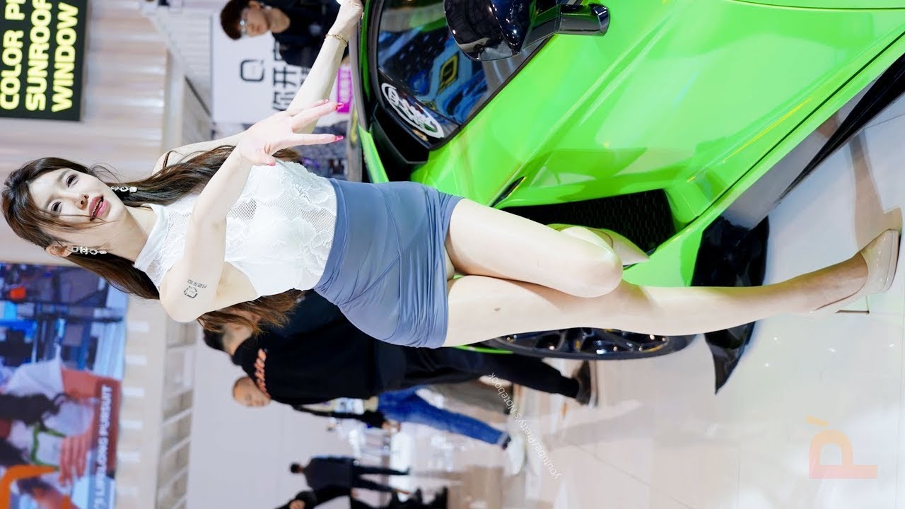 4K 2025蘇州GTshow改裝車展 網紅車模 #小乌苏 014 | #automobile #beautyleg #racingmodel #레이싱모델 #sexy #heels