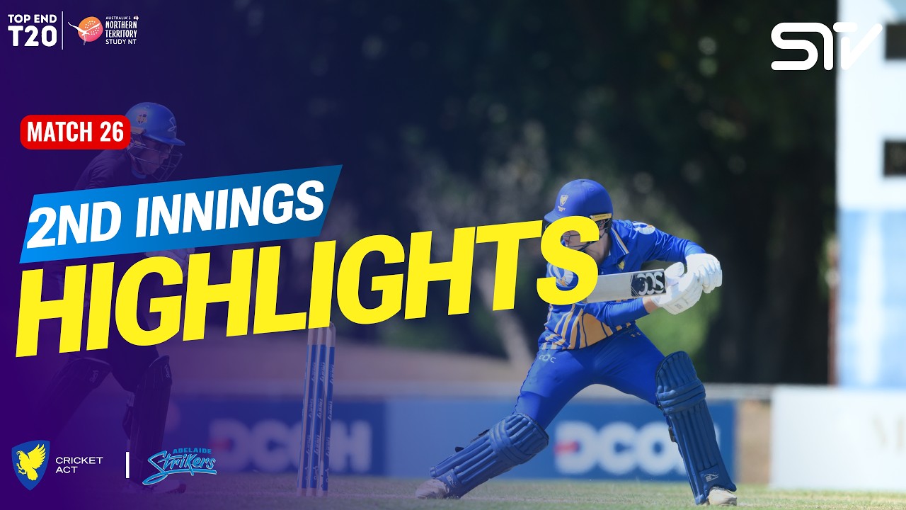 ACT Comets Highlights | ACT Comets vs Adelaide Strikers | Match 26 | Top End T20 2026 | ZP1H