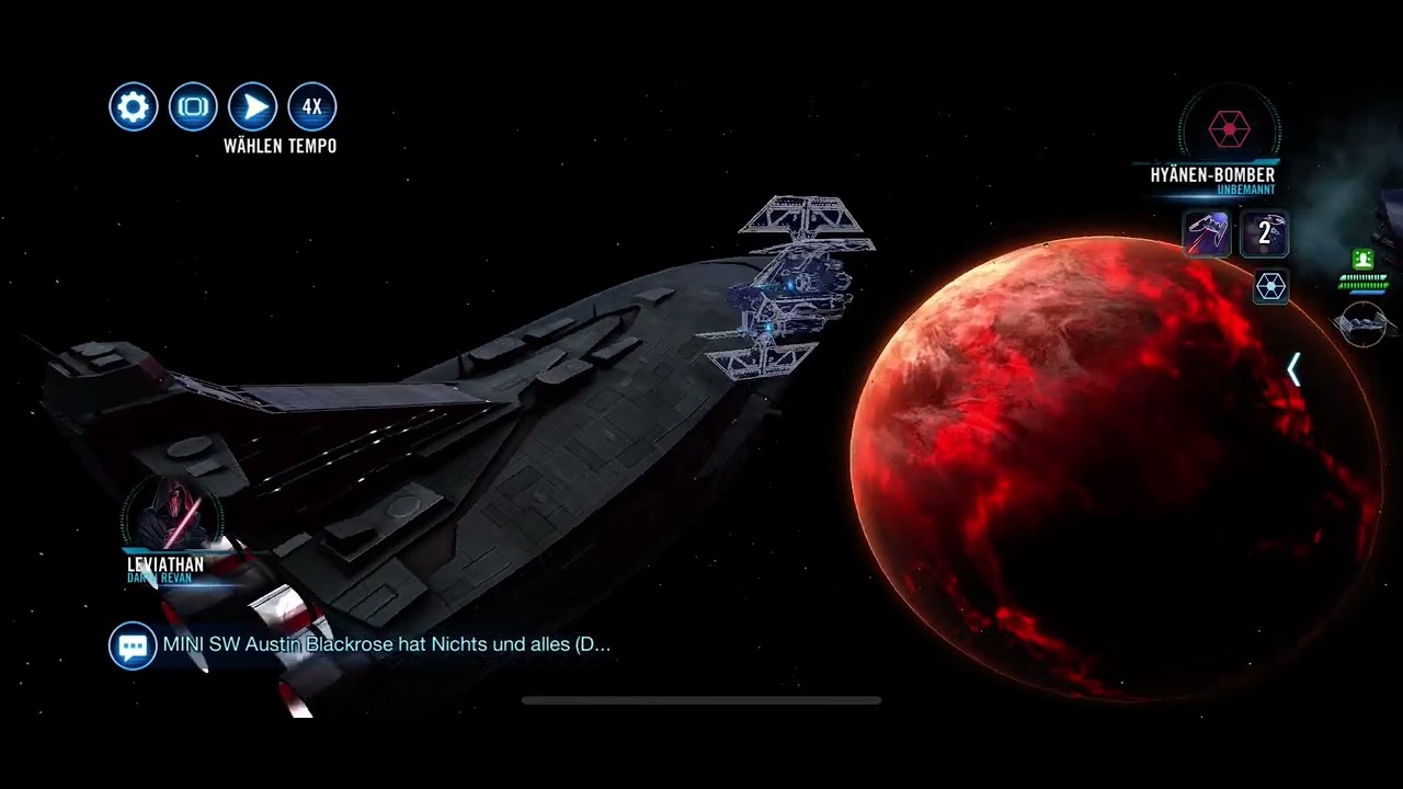 SWGOH - RotE - P1 Mustafar Fleet Mission