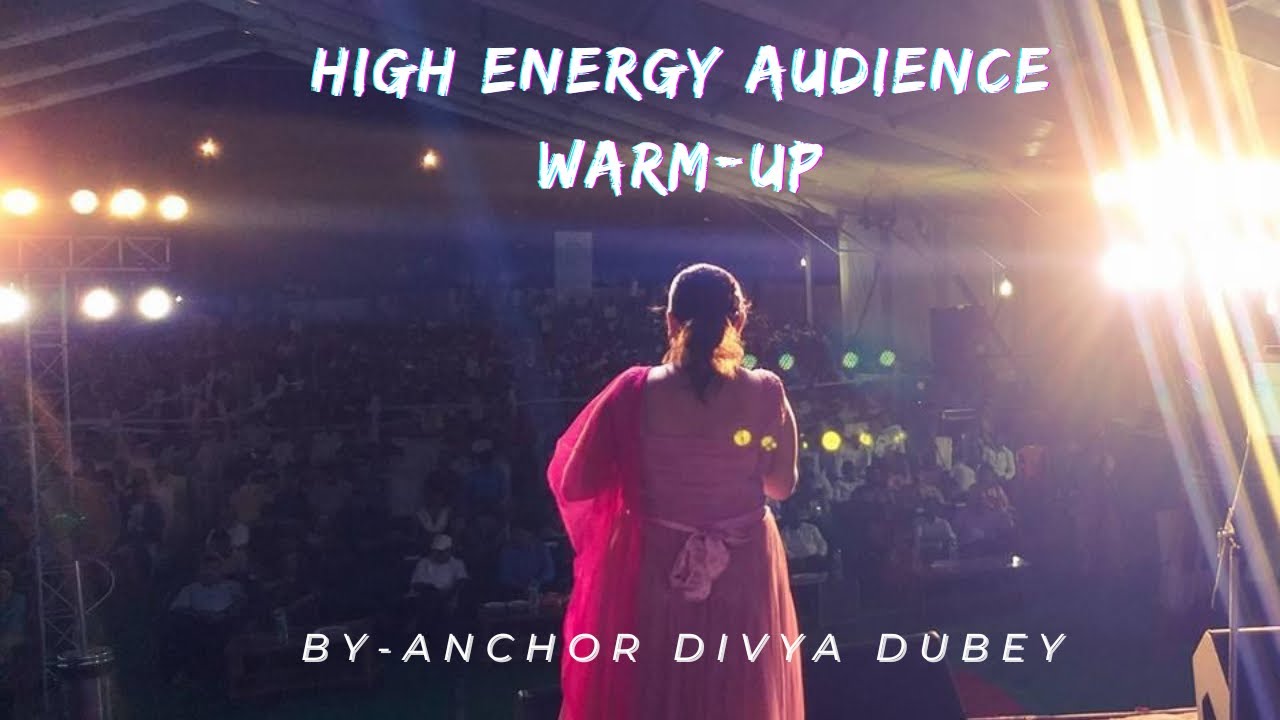 audience warm-up || icebreaking session|audience activity || crowd game ||games