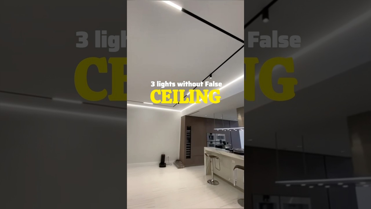 Lights Without False Ceiling &ndash; Must See!