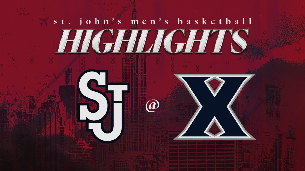 St. John's MBB @ Xavier Highlights 12.24.2026