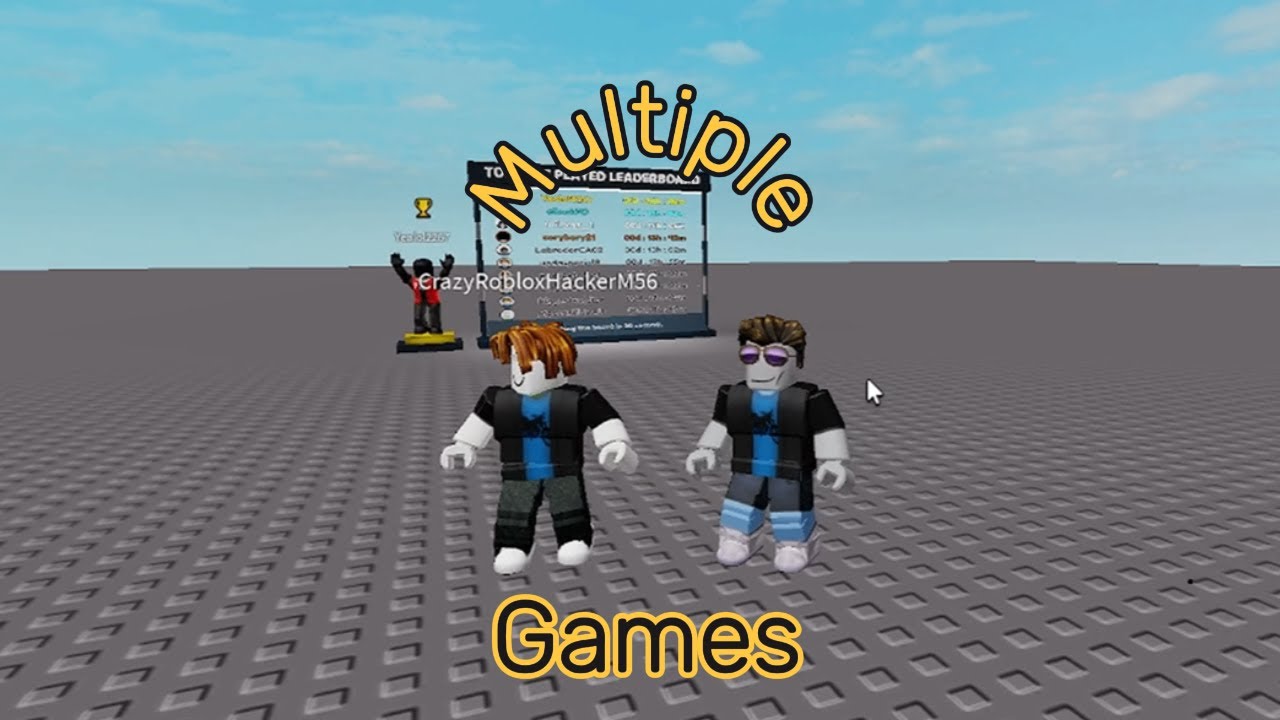 How to play multiple games at once in Roblox!