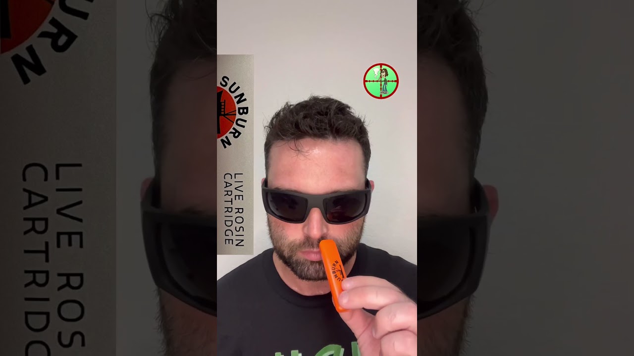 Sunburn Trop Cherry Live Rosin Disposable