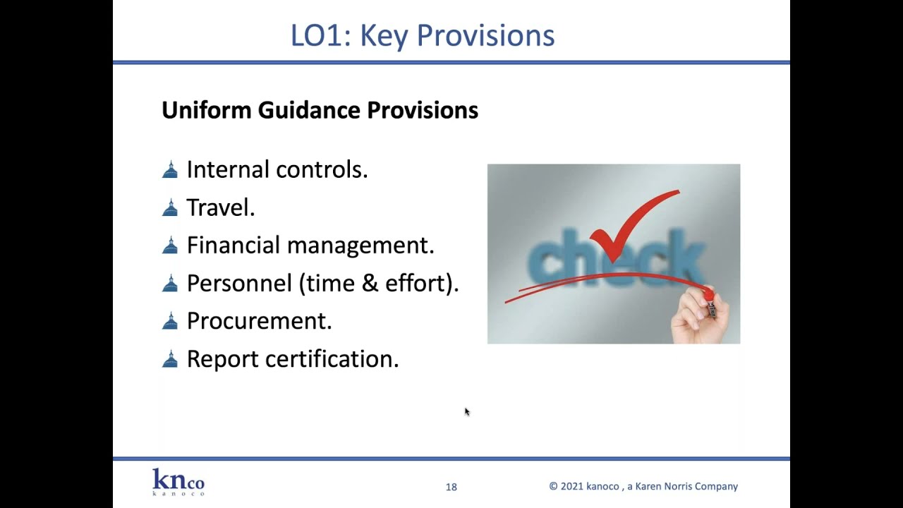 Federal Grants Webinar: Updating Policies and Procedures Under the Uniform Guidance