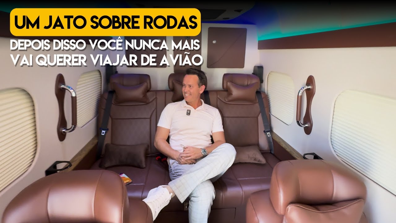 Um jato sobre rodas. Depois disso, você nunca mais vai querer viajar de avião.