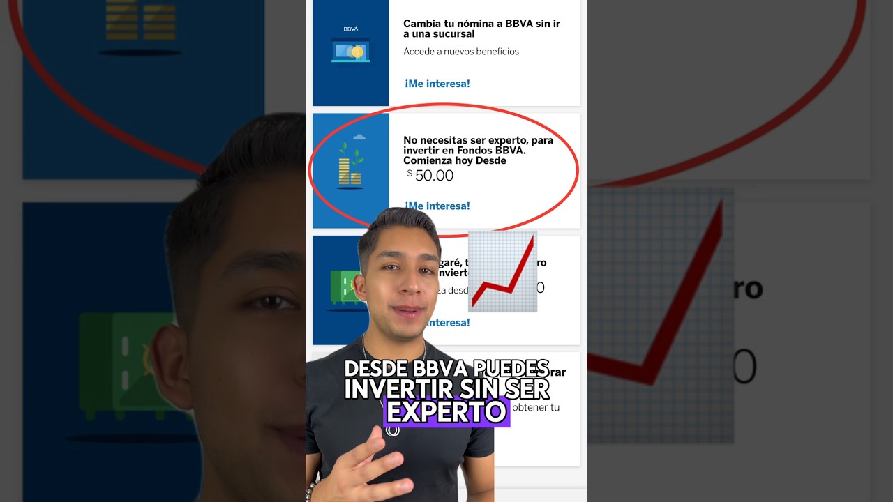Conviene invertir desde la App de BBVA? #invertir #inversion #finanzaspersonales